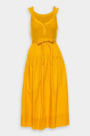 Lilith Dress in Goldenrod