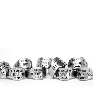 Live Love Laugh Promise Ring