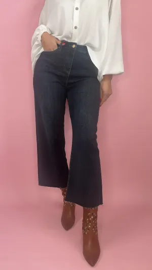 Liverpool Eastmoor Raw Hem Wide Leg (1 SIZE 4)