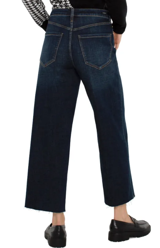 Liverpool Eastmoor Raw Hem Wide Leg (1 SIZE 4)