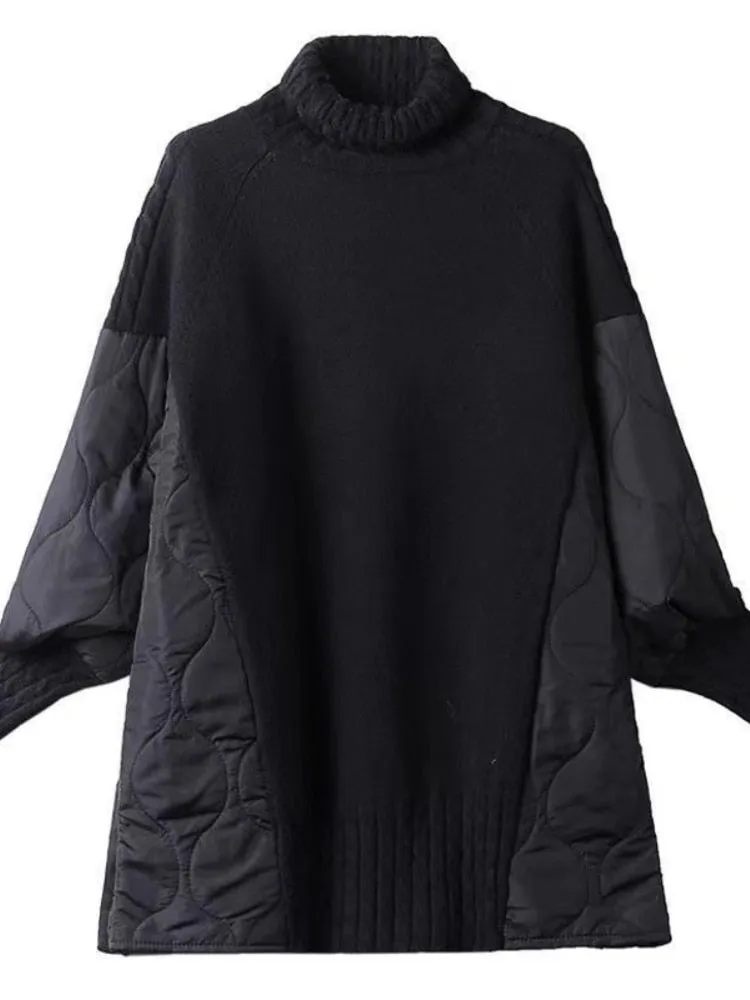 Long Sleeve Turtleneck Korean Sweaters Tops Fashion Loose Women's Sweater Pullovers