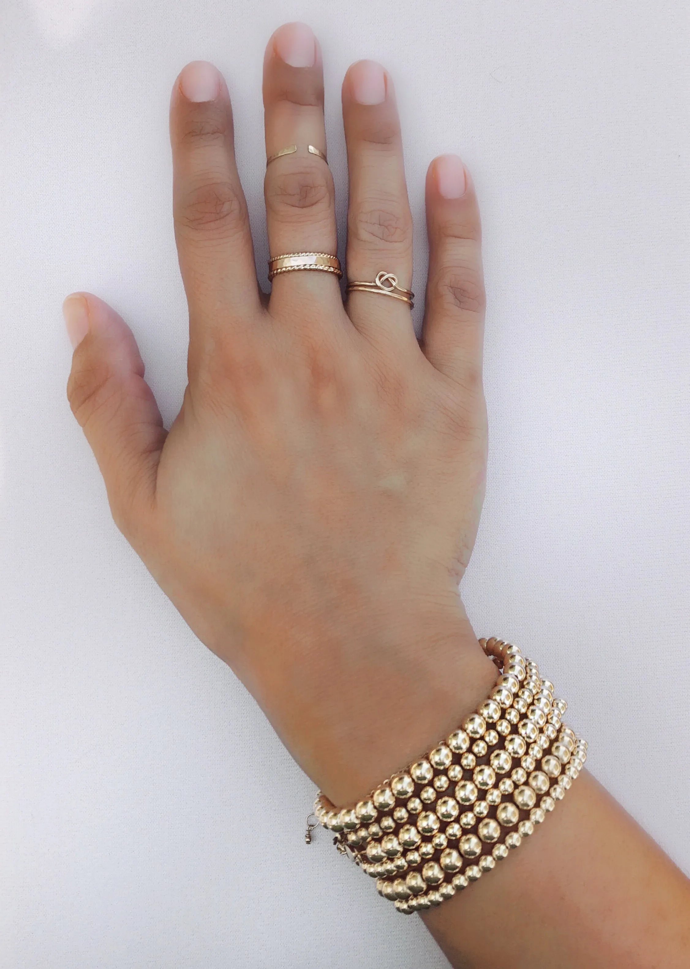 Love Me Knot Ring, Gold Filled