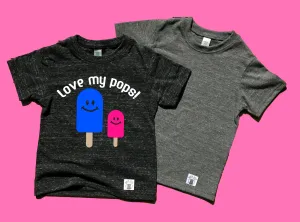Love My Pops Kids Shirt - Trending Kids Shirt