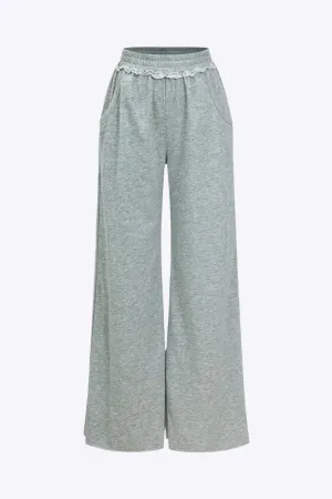 Lucinda - Fashionable Wide Leg Woman's Trousers