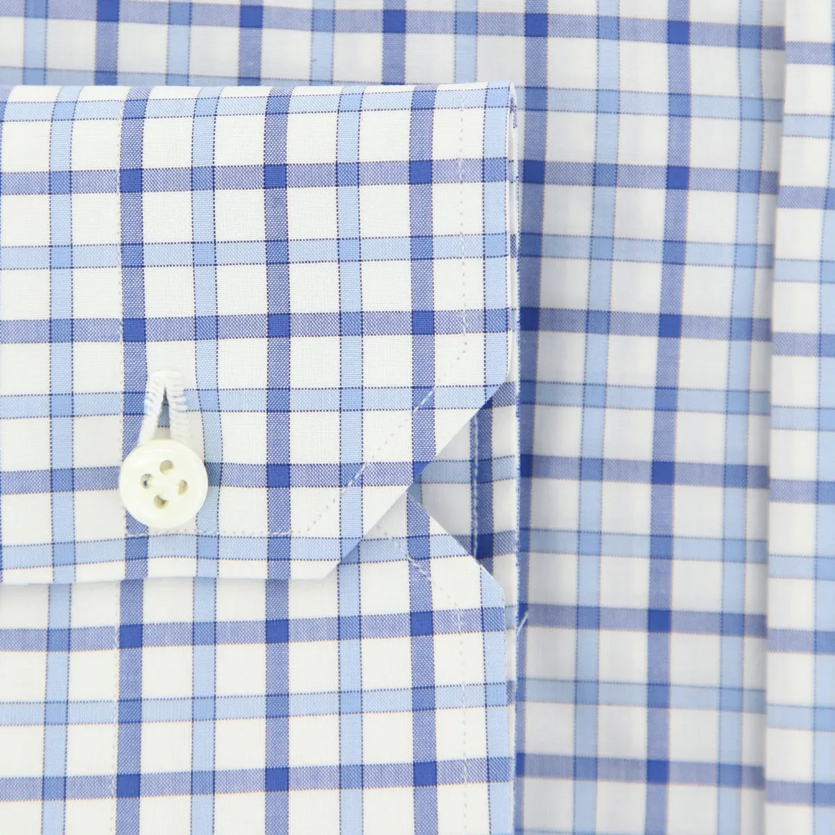 Luigi Borrelli Blue Shirt - Slim