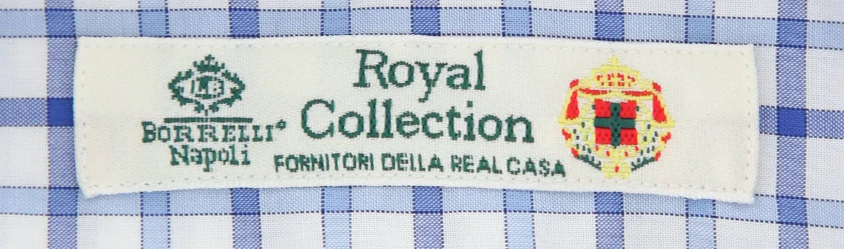Luigi Borrelli Blue Shirt - Slim