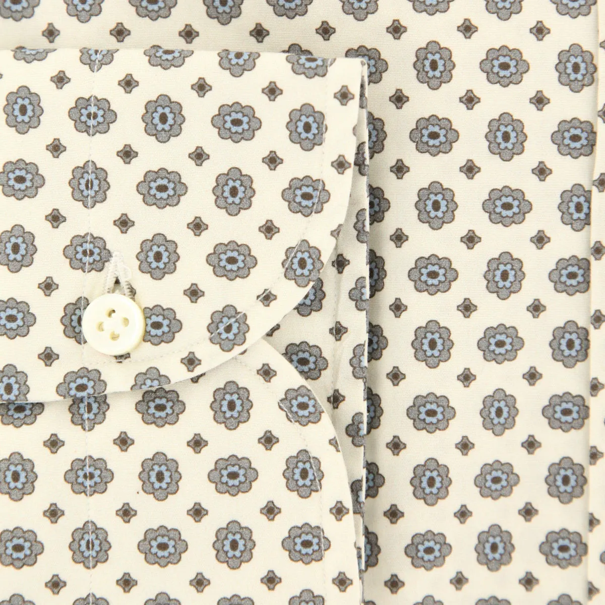 Luigi Borrelli Cream Shirt - Extra Slim