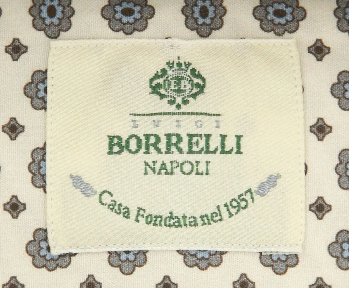 Luigi Borrelli Cream Shirt - Extra Slim