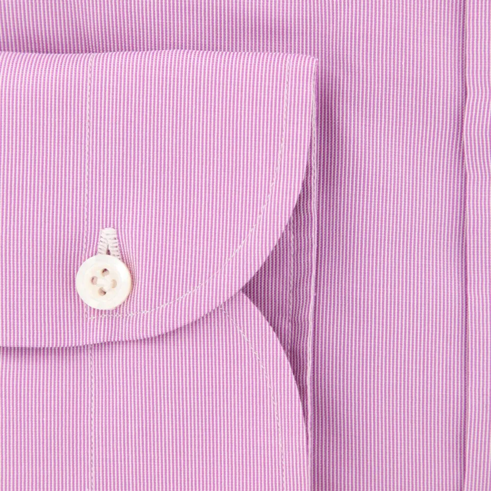 Luigi Borrelli Lavender Purple Shirt - Slim