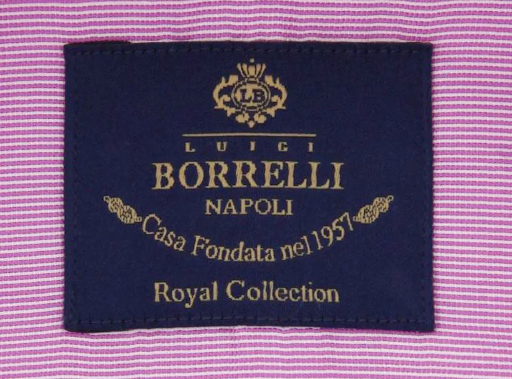 Luigi Borrelli Lavender Purple Shirt - Slim