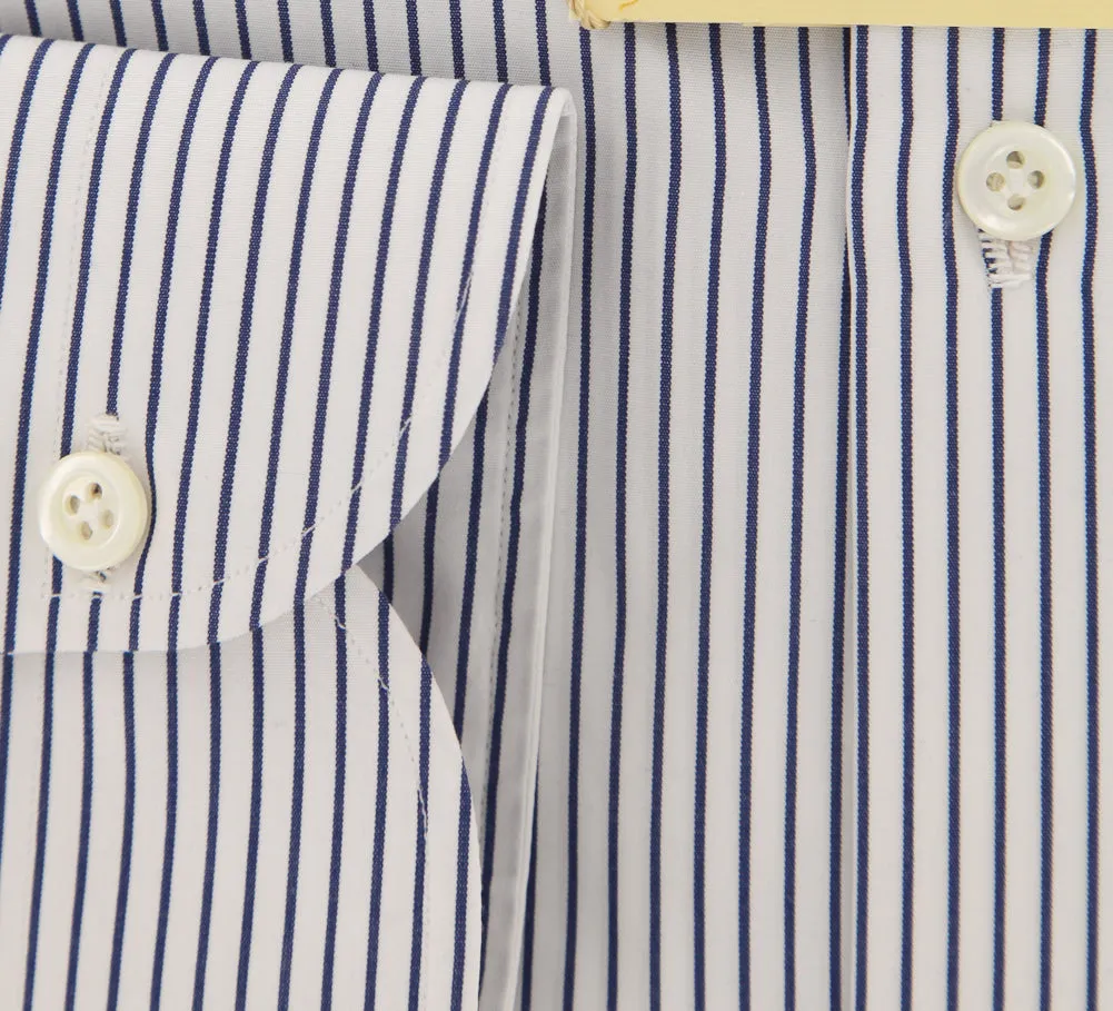 Luigi Borrelli Navy Blue Shirt - Extra Slim