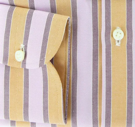 Luigi Borrelli Orange Shirt - Slim