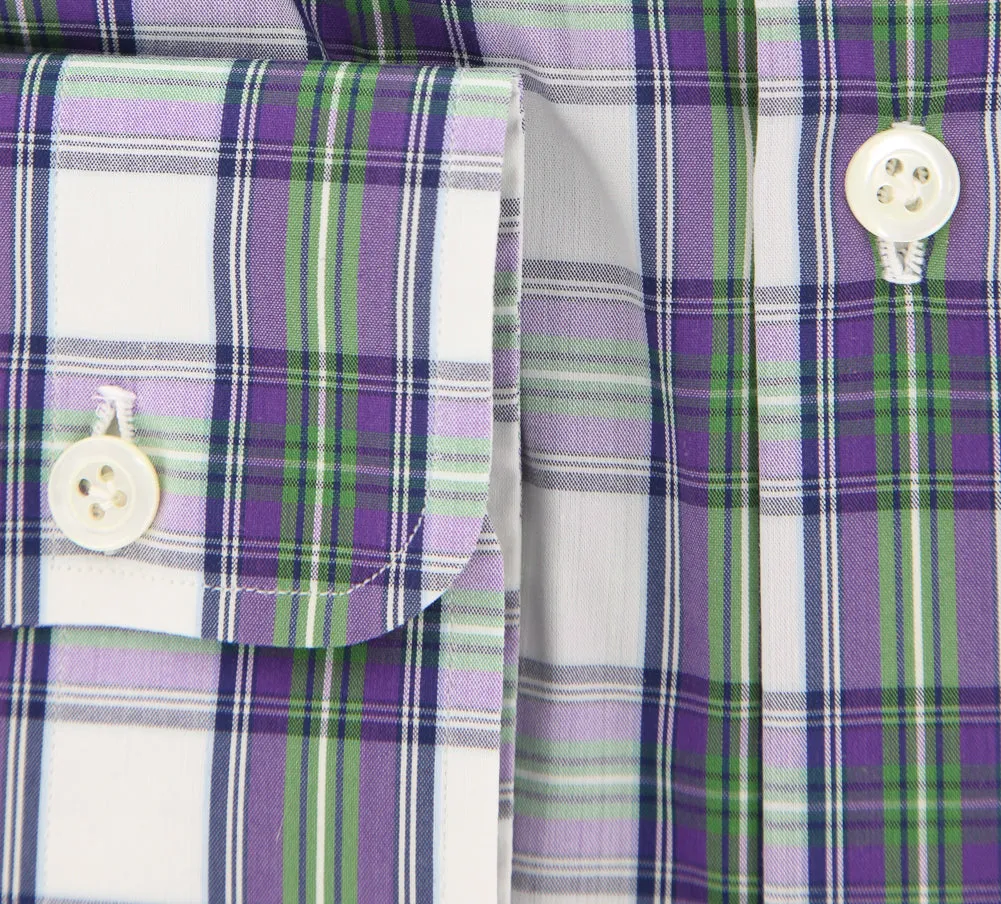 Luigi Borrelli Purple Shirt - Extra Slim