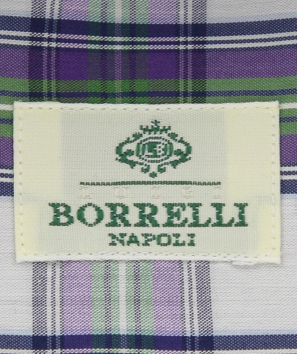 Luigi Borrelli Purple Shirt - Extra Slim