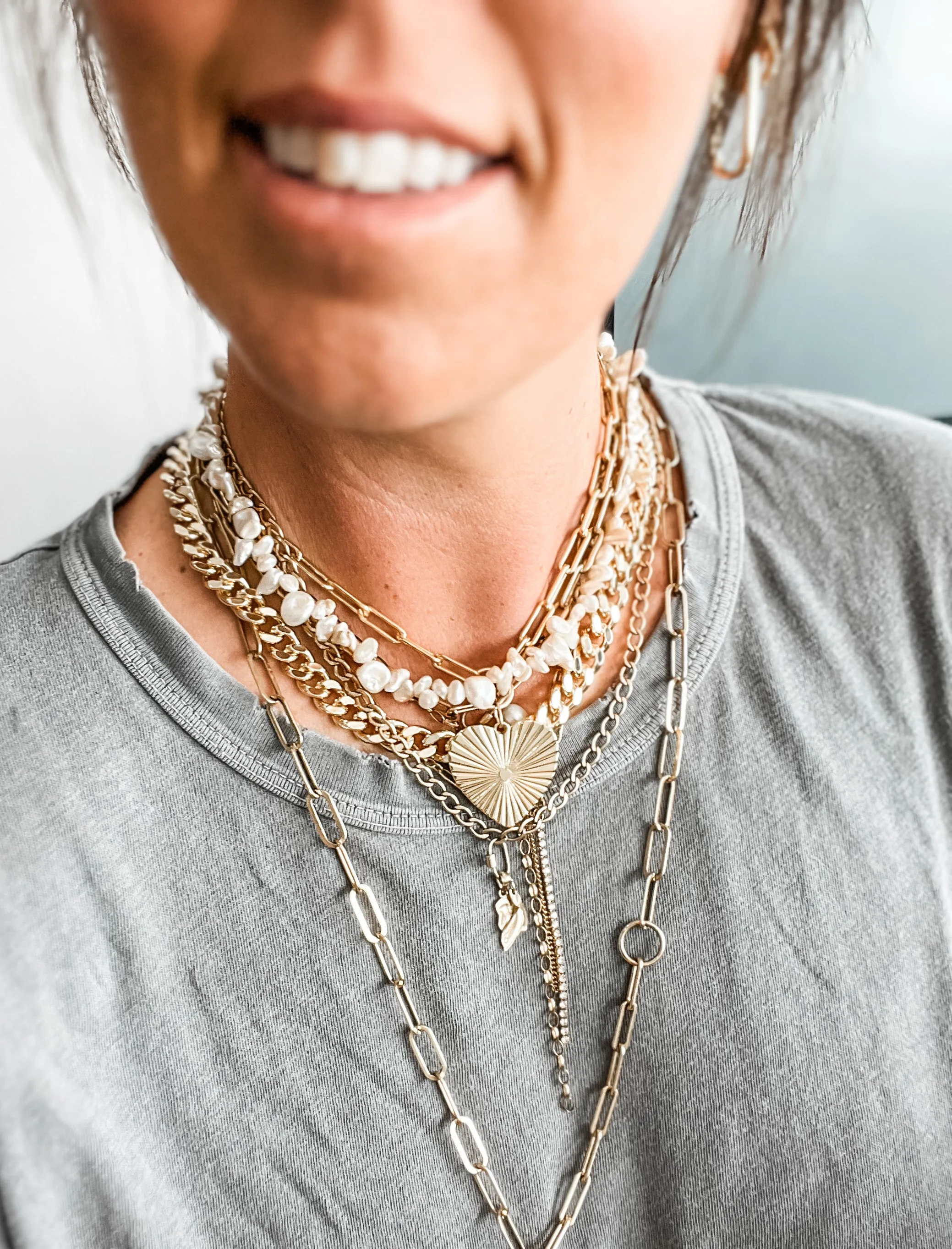 LULU HEART NECKLACK