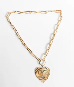 LULU HEART NECKLACK