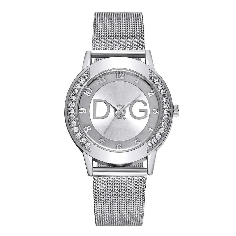 Luxurious Women's Diamond Quartz Watch