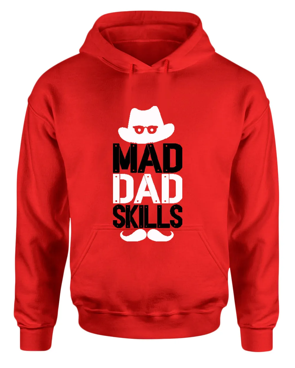 Mad dad skills hoodie, funny dad hoodie