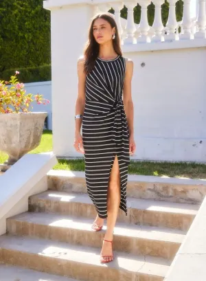 Maddie Side Knot Midi Dress