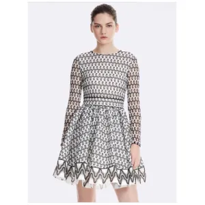 Maje Royani Bonded Lace Dress