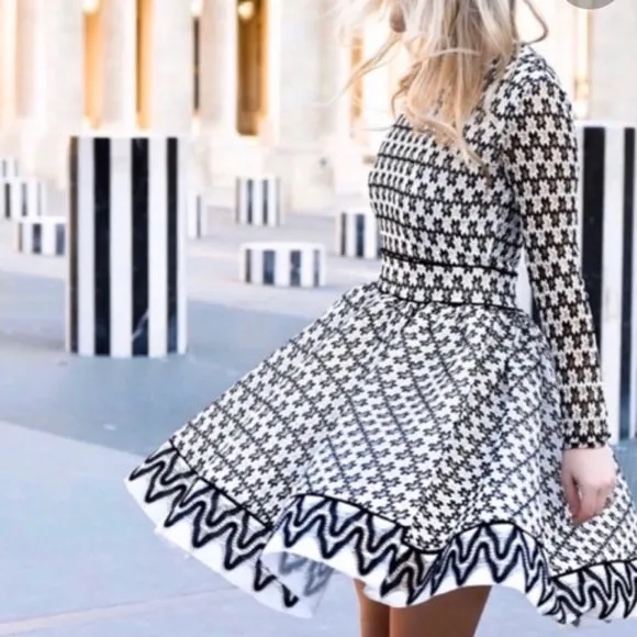 Maje Royani Bonded Lace Dress