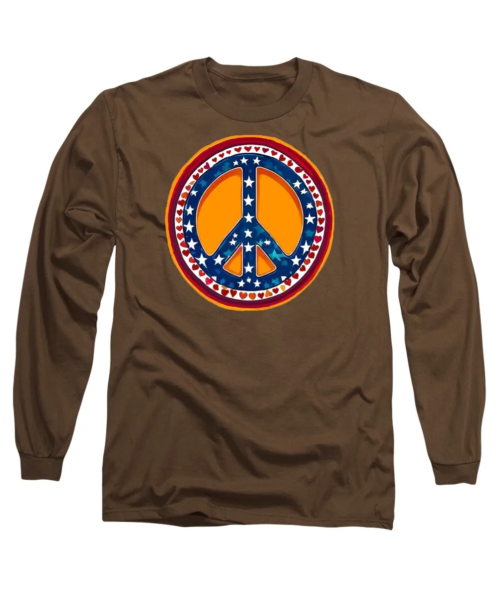 MAKE PEACE GREAT AGAIN - Patriotic Peace - Long Sleeve T-Shirt
