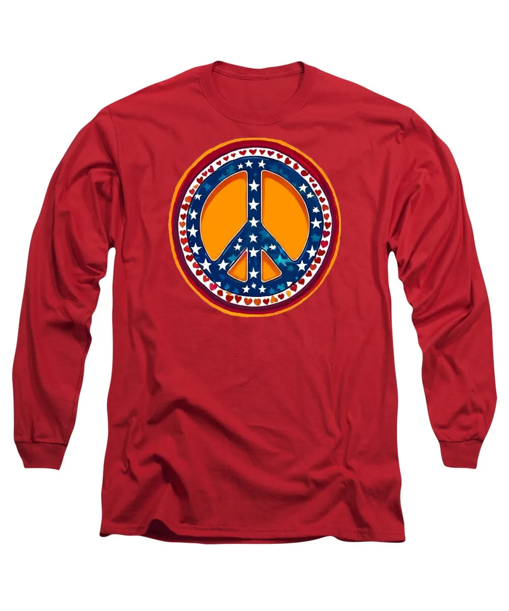 MAKE PEACE GREAT AGAIN - Patriotic Peace - Long Sleeve T-Shirt