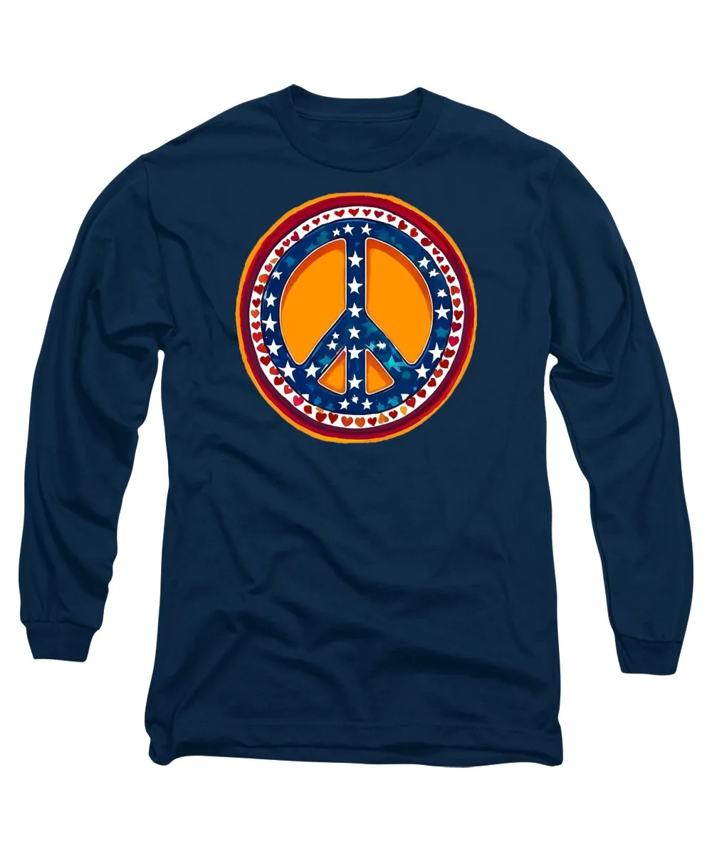 MAKE PEACE GREAT AGAIN - Patriotic Peace - Long Sleeve T-Shirt