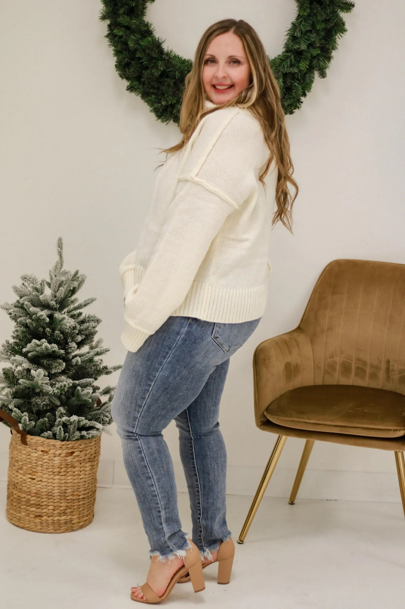 Making Memories Sweater in Ivory
