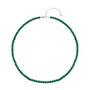 Malachite Beaded Necklace