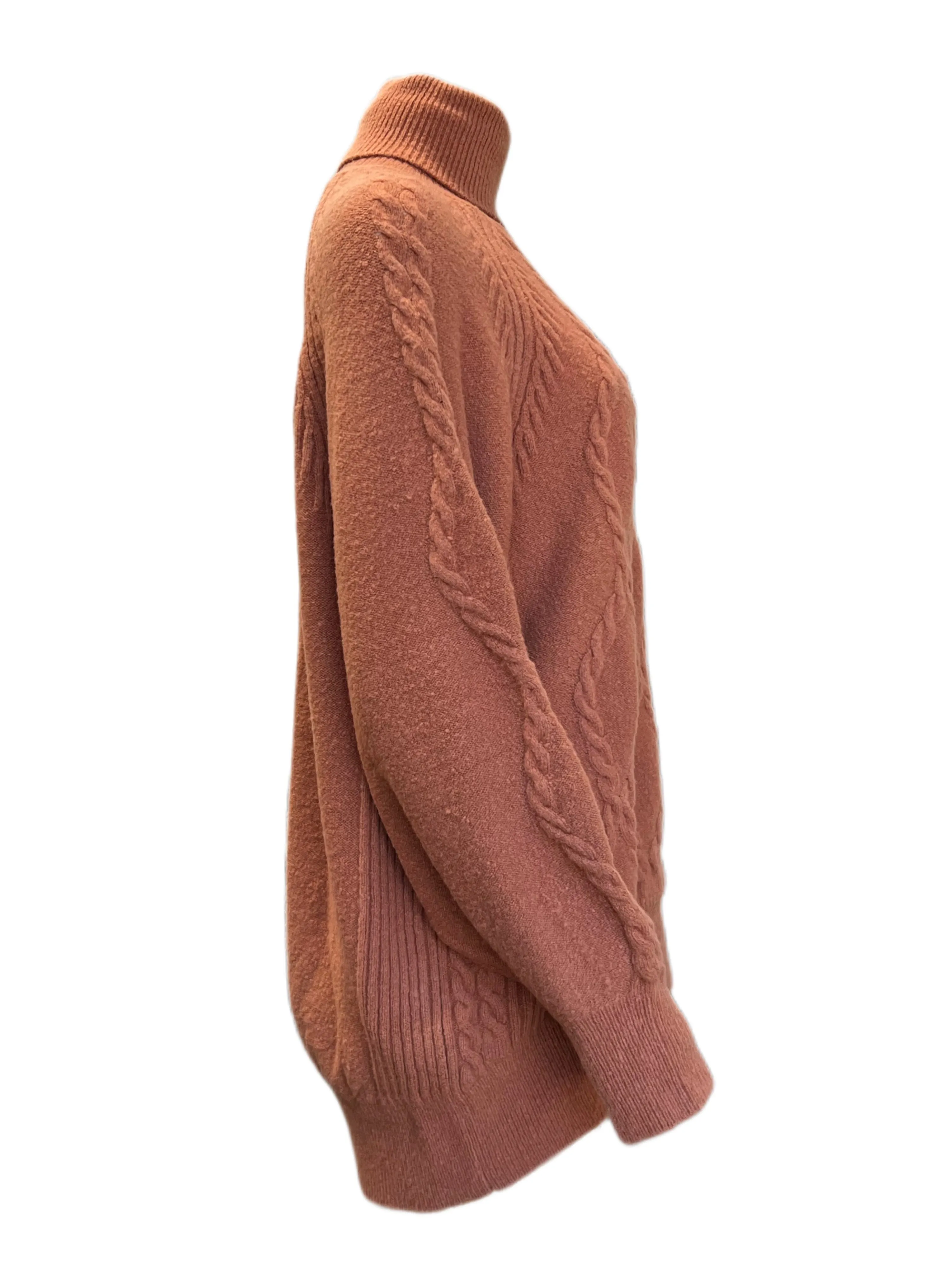 Marella By Max Mara Women's Caramel Incline Knitted Sweater Size XS NWT