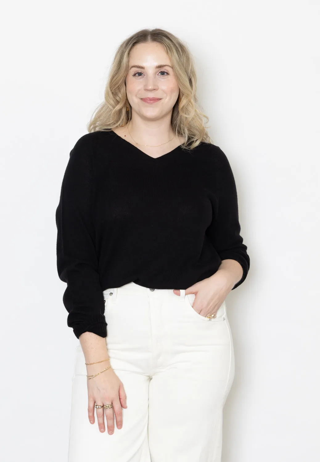 Ma'Ry'Ya V-Neck Pullover
