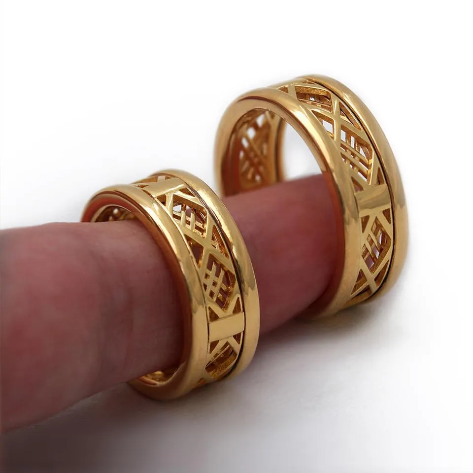 Mash- commitment rings for him and her