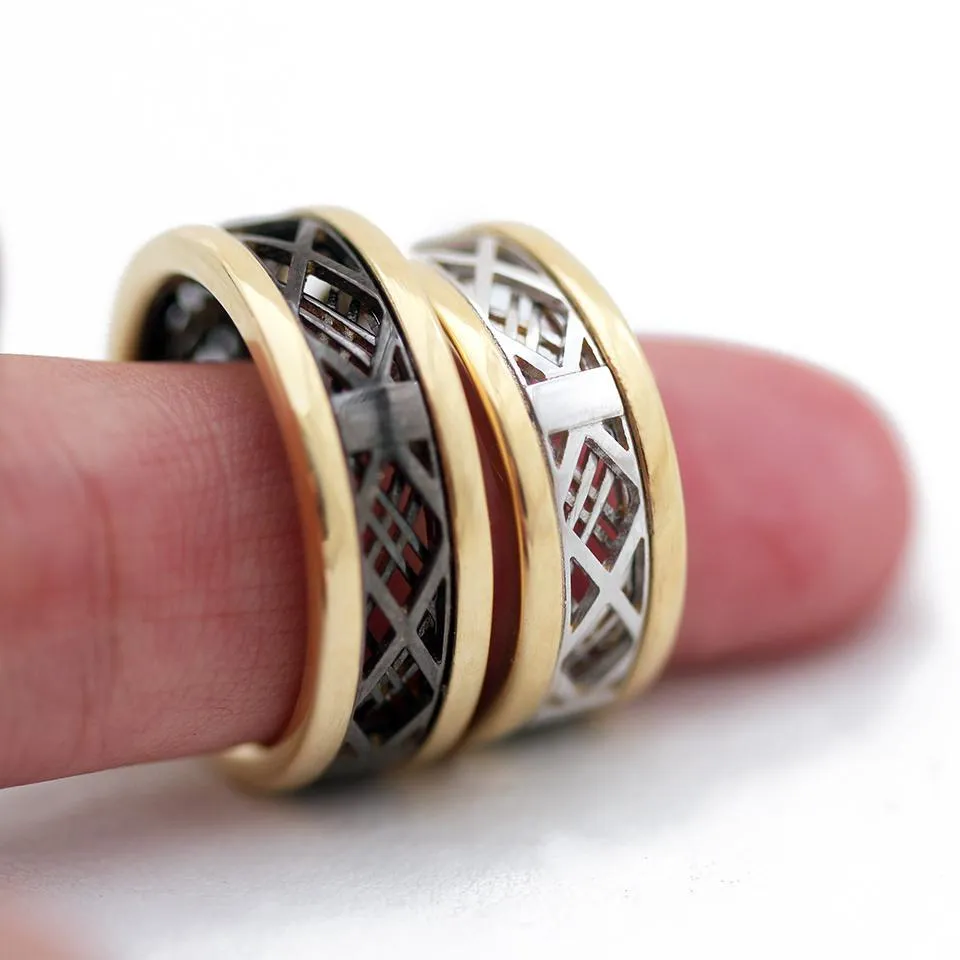 Mash- his and hers promise rings