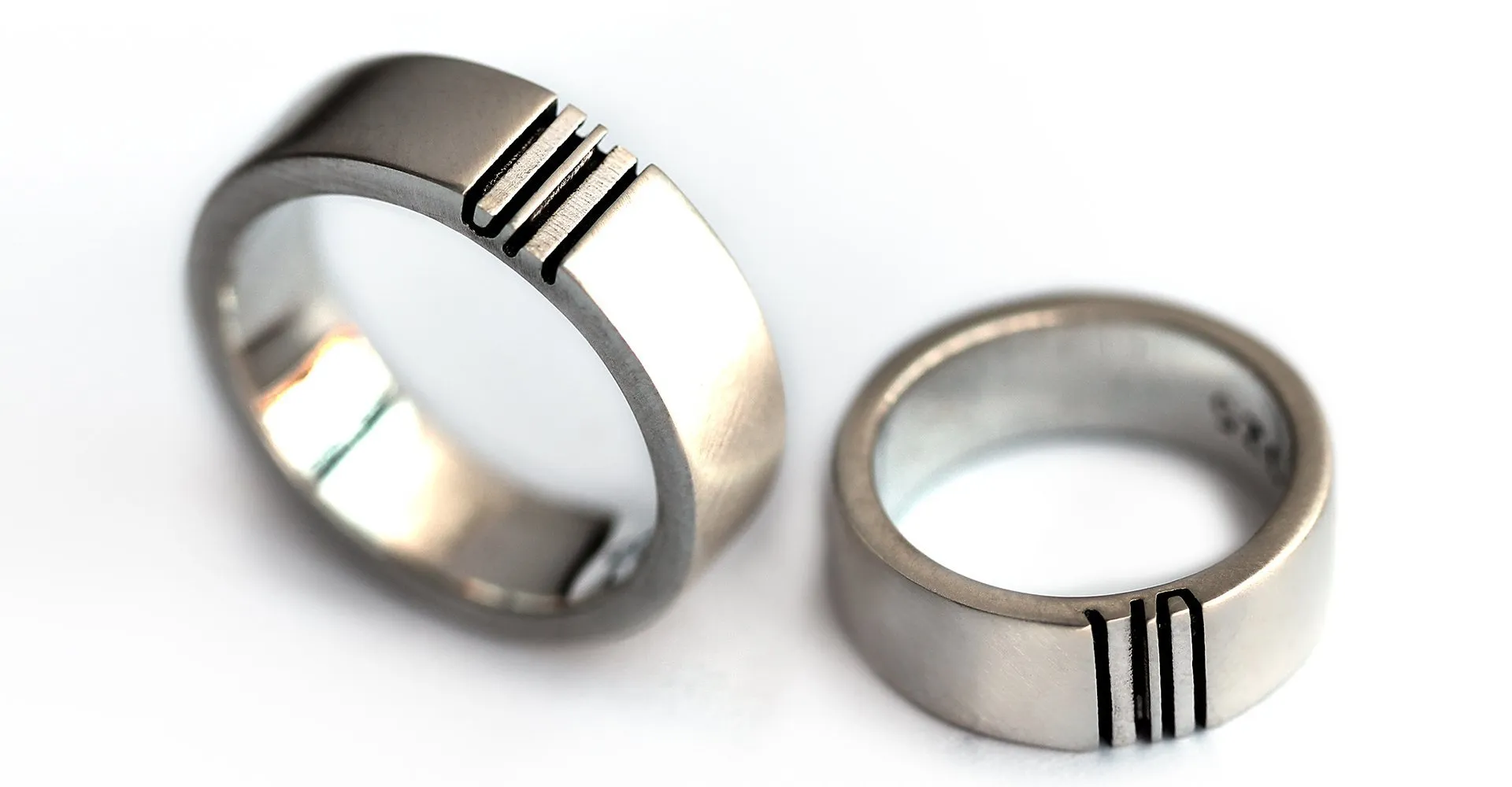 Matching set of personalized rings