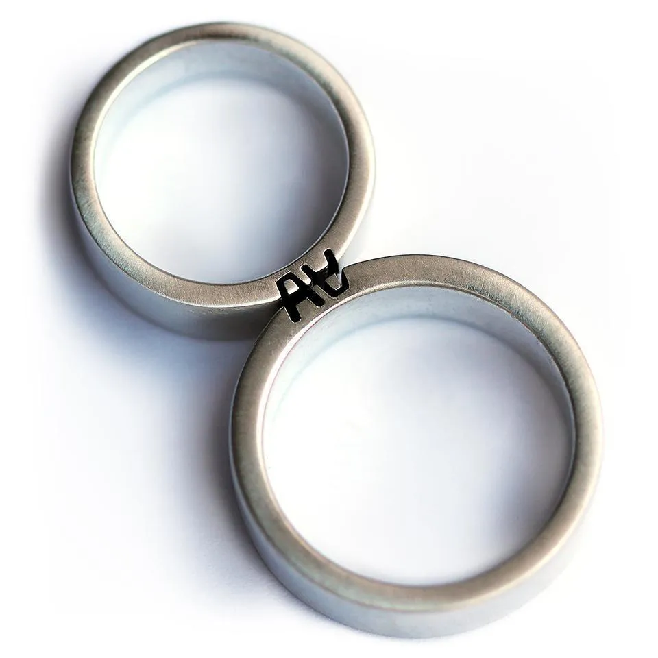 Matching set of personalized rings