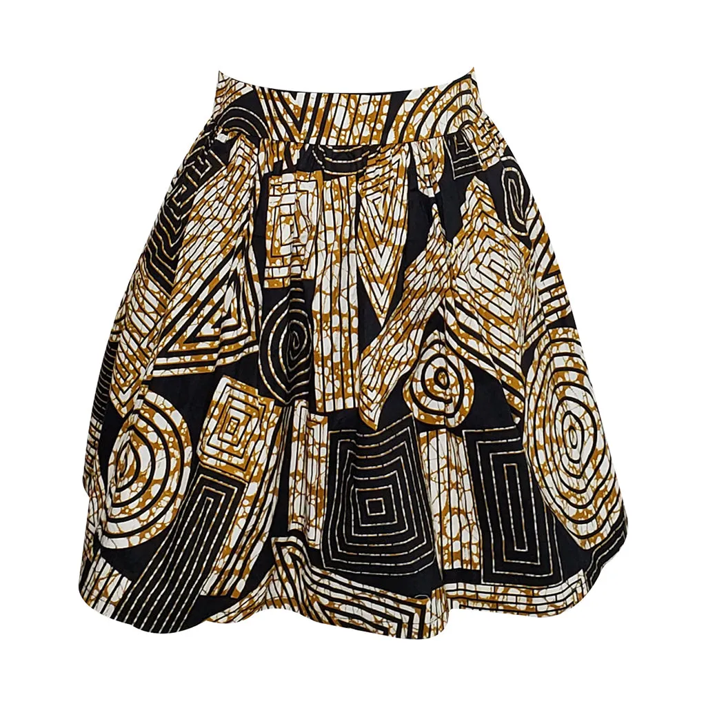 Mazing Black Mini Skirt