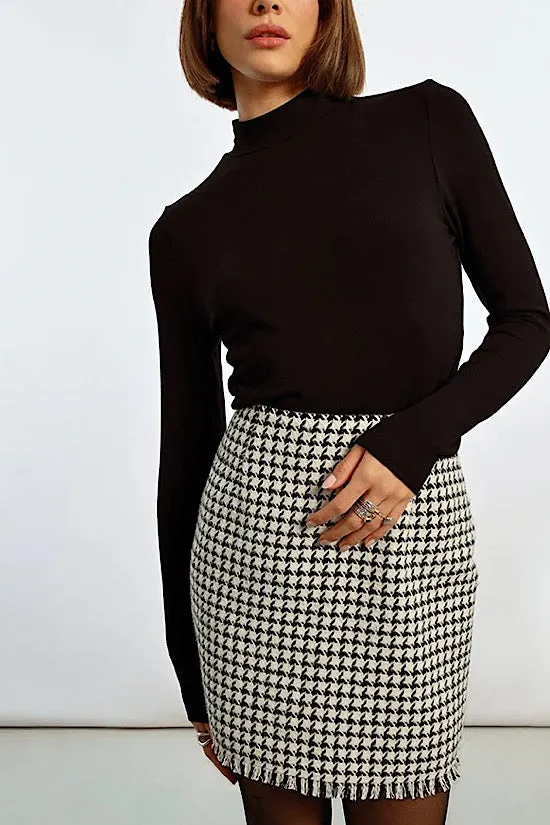 MB Long Sleeved High Neck Sweater