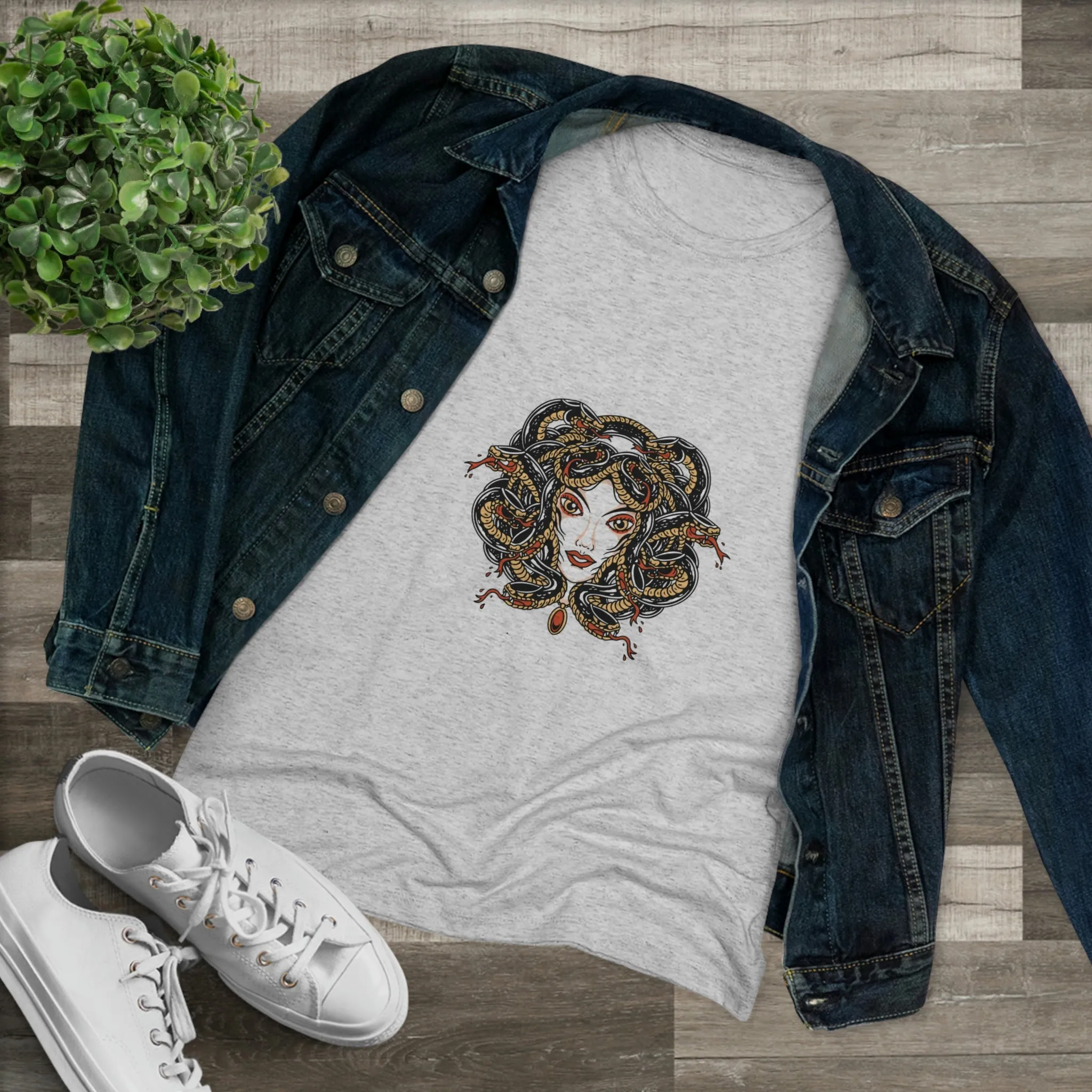 Medusa Women's Triblend Tee