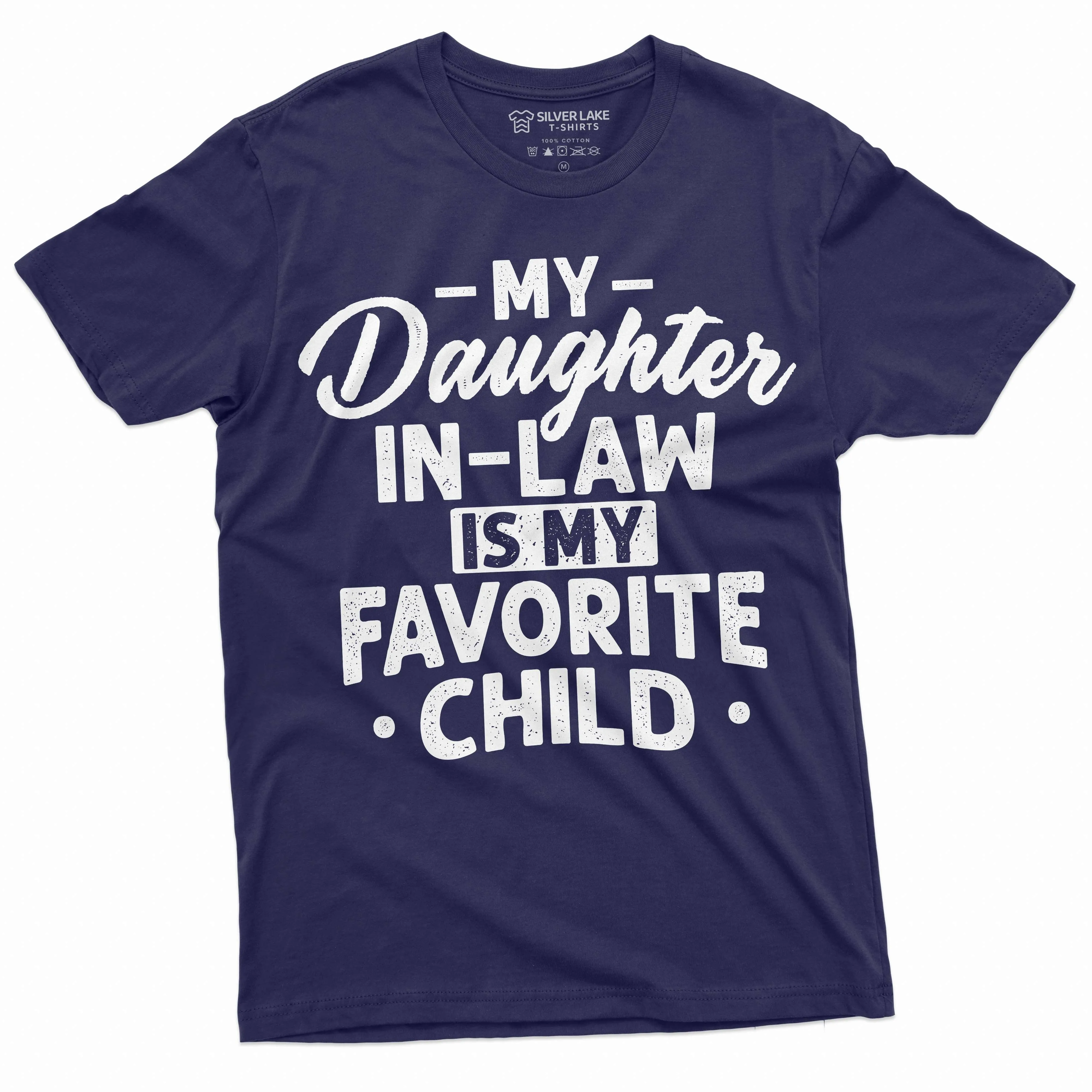 Men's Fathers day Daughter in Law T-shirt Dad gifts Father Daddy Funny Father-in-Law gift Tee shirt