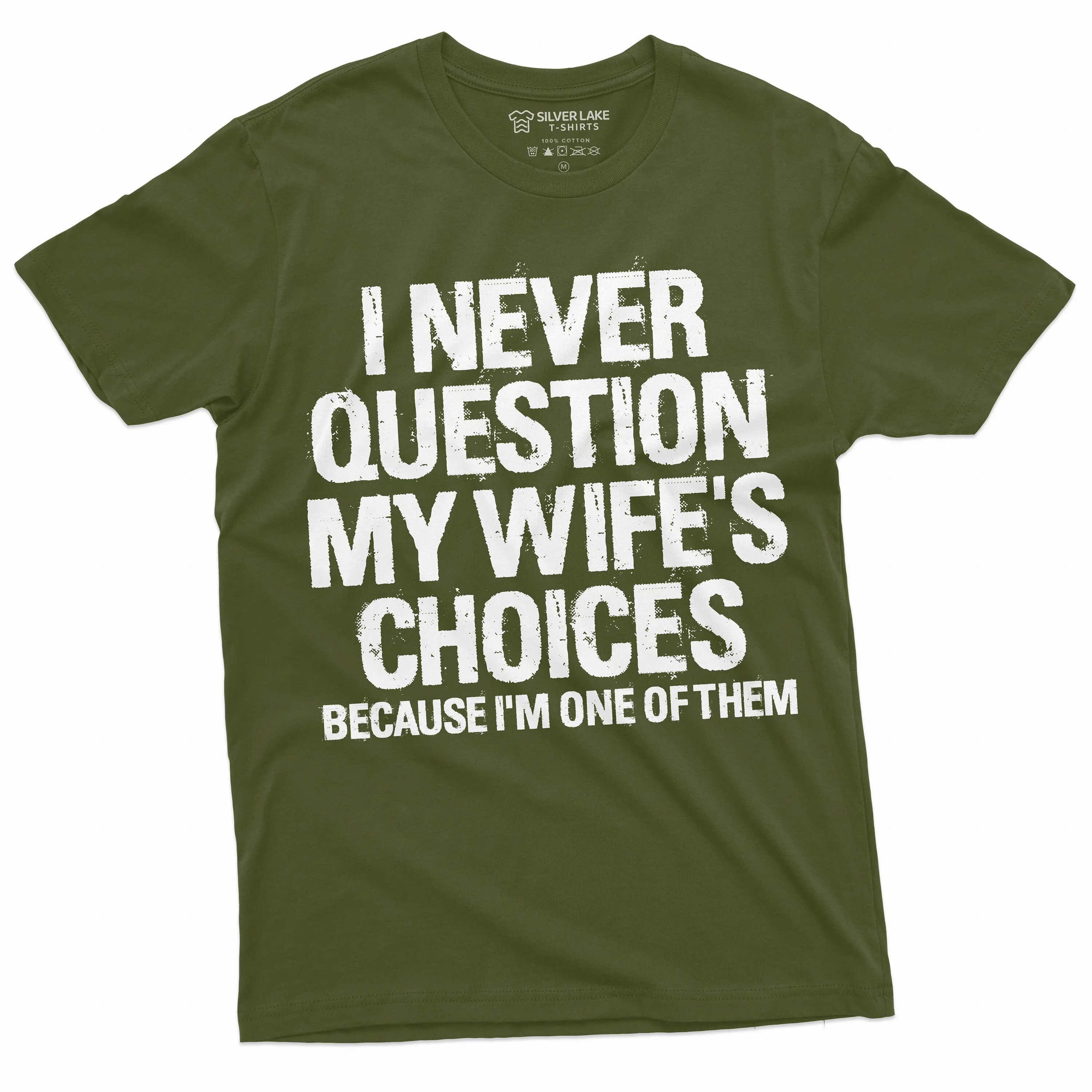 Men's Funny Wife's Choices T-shirt Birthday Gift Humor Shirt for Man Hubby Shirt Funny Saying Tee
