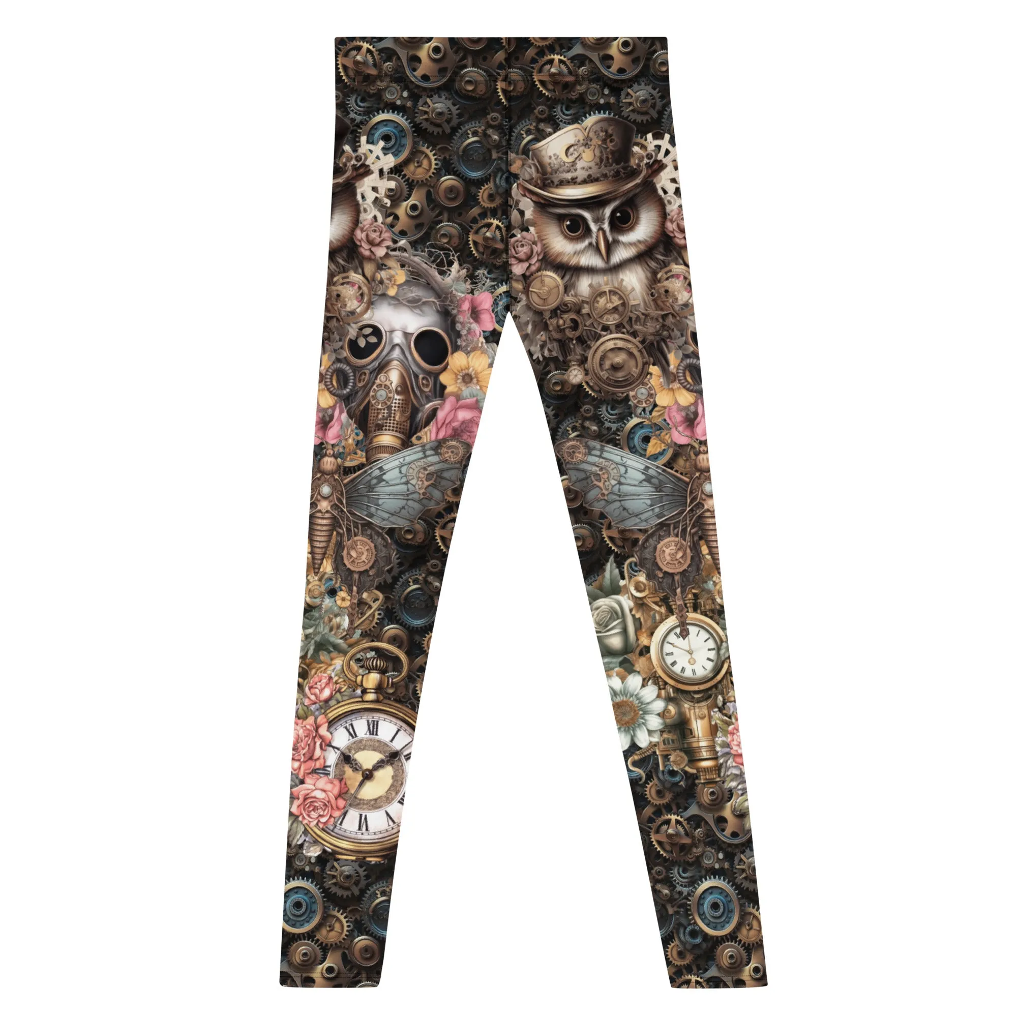 Mens Leggings, Steampunk Macabre