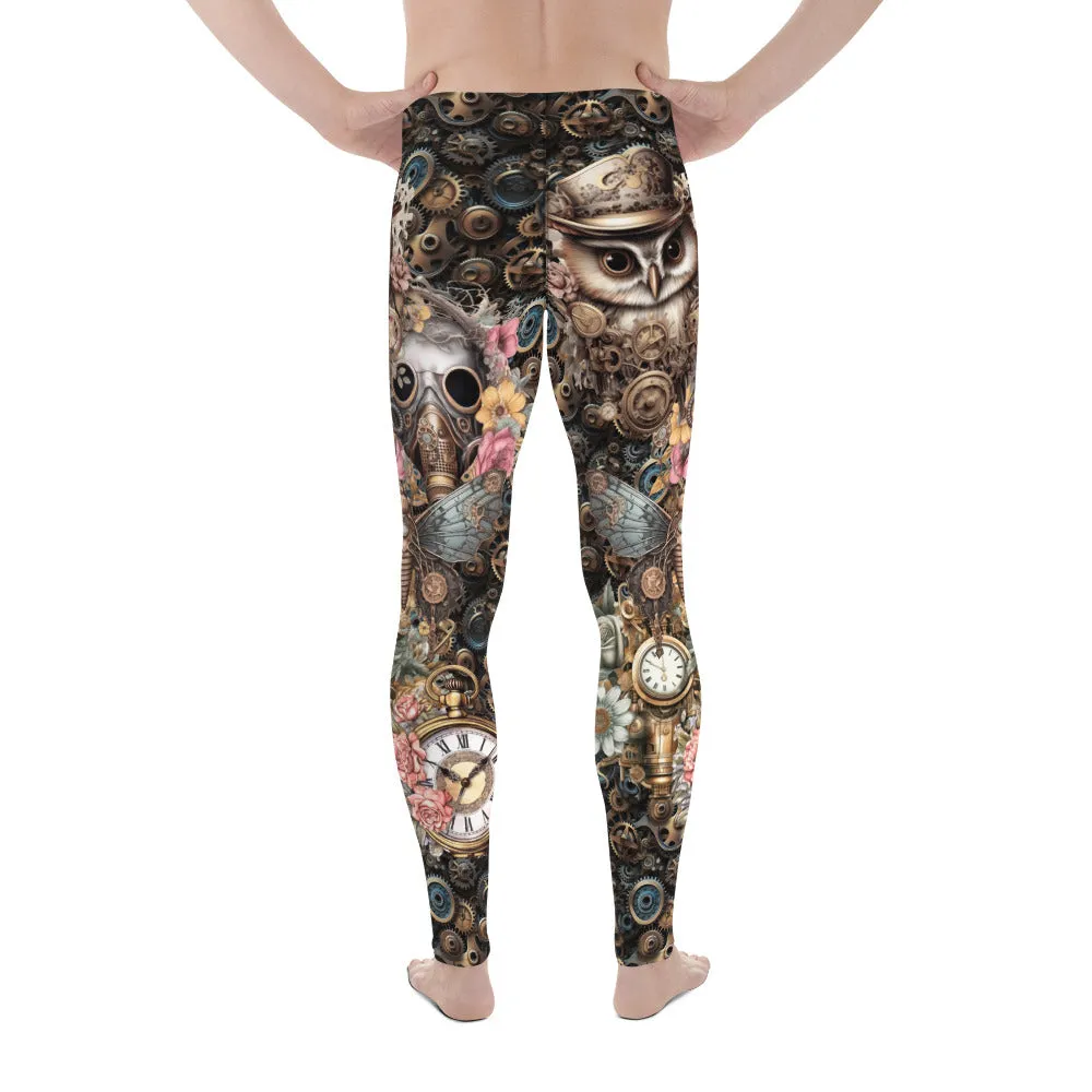Mens Leggings, Steampunk Macabre