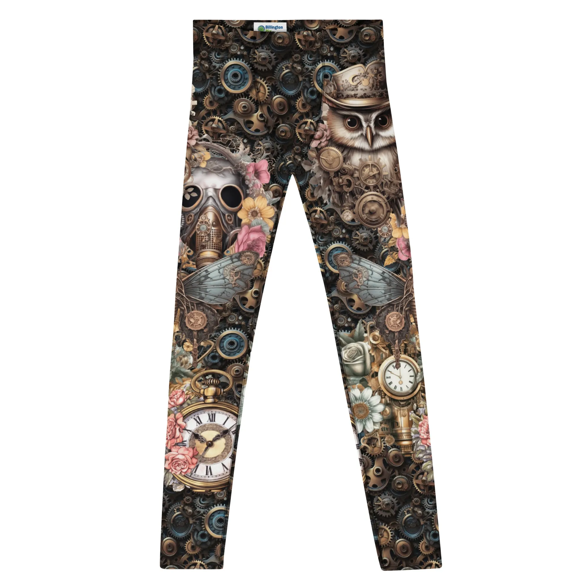 Mens Leggings, Steampunk Macabre
