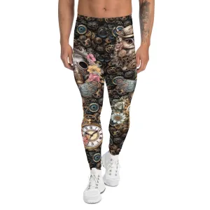 Mens Leggings, Steampunk Macabre