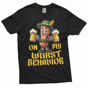 Men's Oktoberfest Shirt Drinking Party Shirt Oktoberfest Beer Tee Shirts Funny Saying Shirt