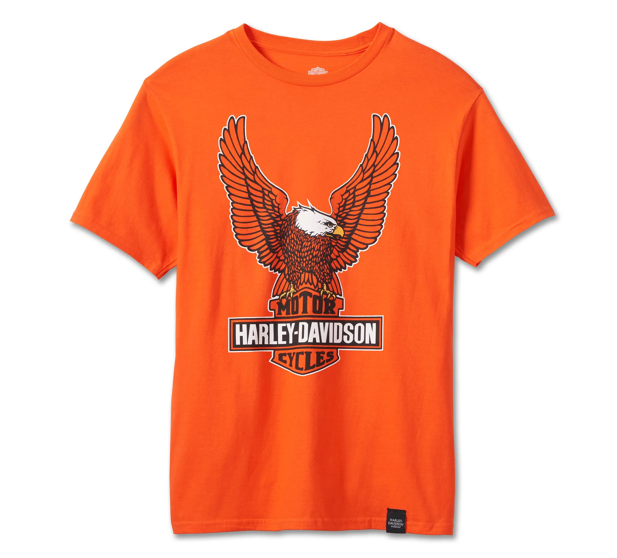 Men’s Short Sleeve Vintage Eagle Tee - Orange