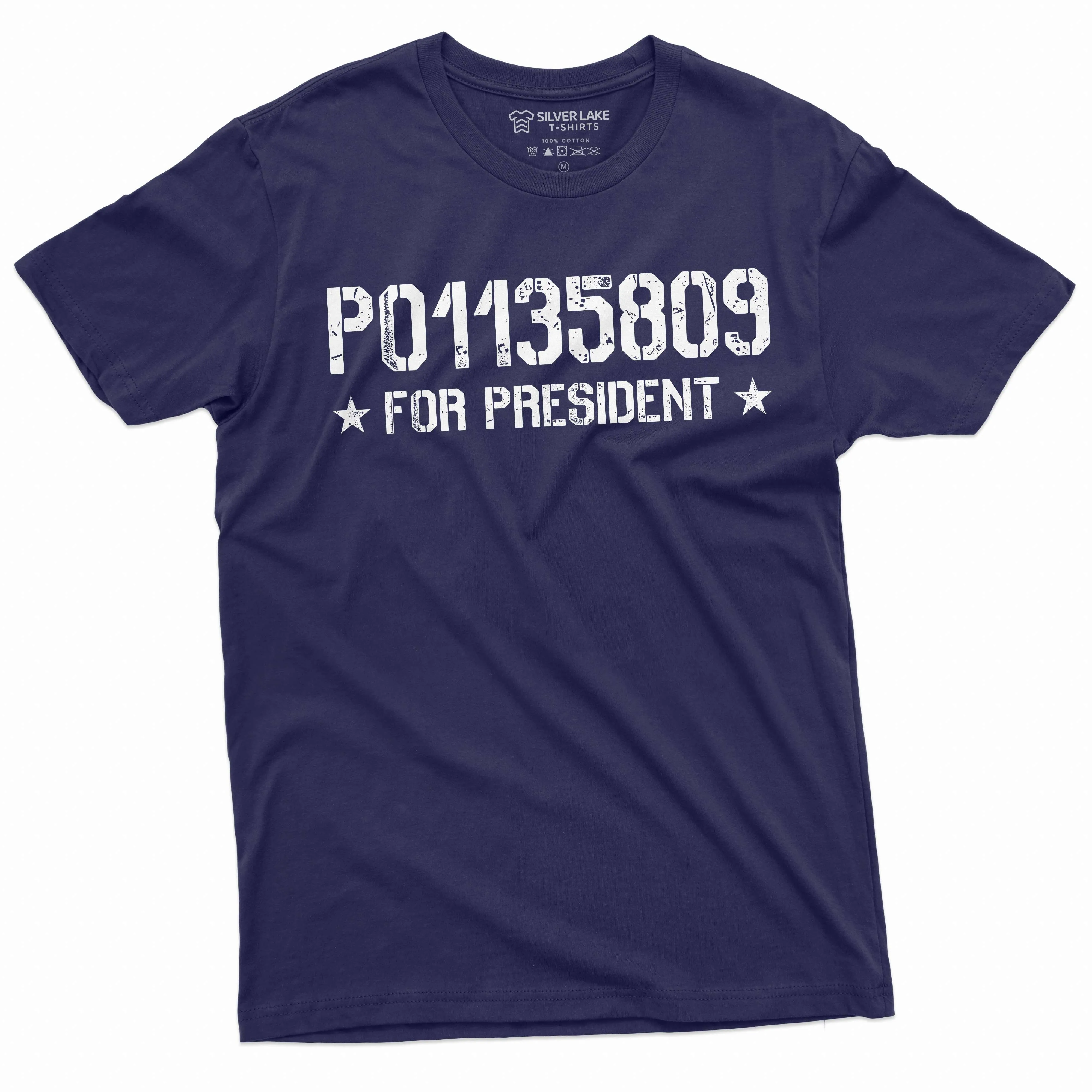 Men's Trump for President Political T-shirt P01135809 Trump arrest number Tee shirt