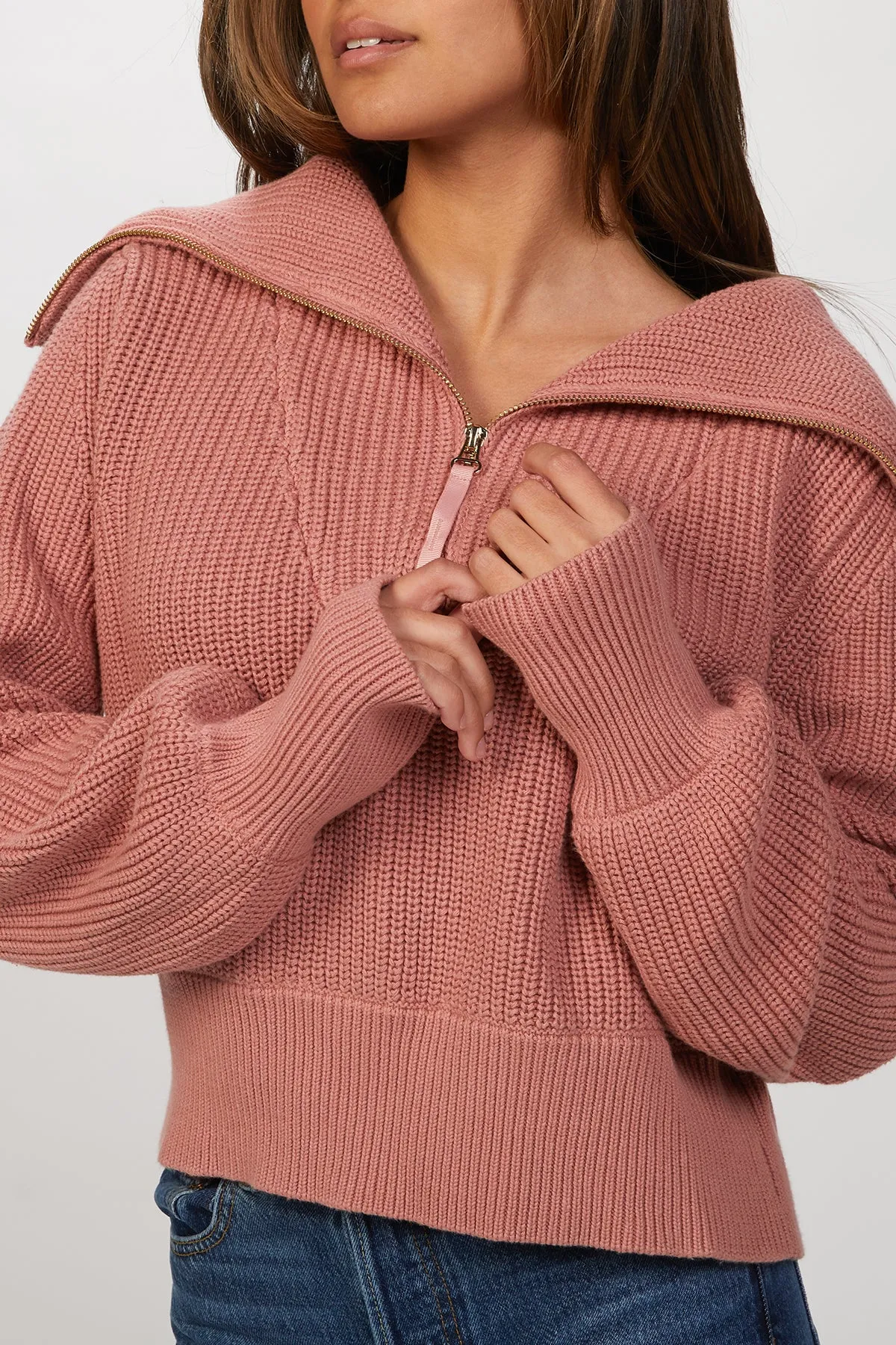 MENTONE HALF ZIP PULLOVER