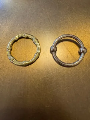 Metal Rings, Gold Metal Rings, Buckle, High Quality, Fashion, Swimwear, Clothing, Bags, Craft